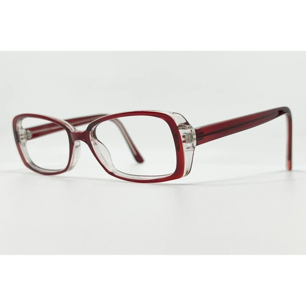 Traditions Eyeglasses Womens Red Rectangular T01 Col 30 51-16-140 Frame Only